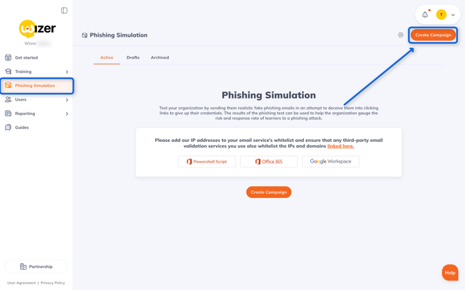 Software Interface for Phishing Simulation