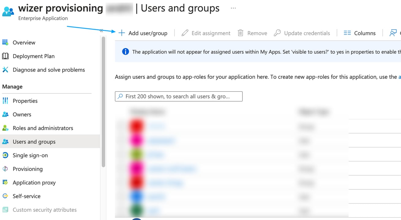 Azure SCIM Automatic User Provisioning