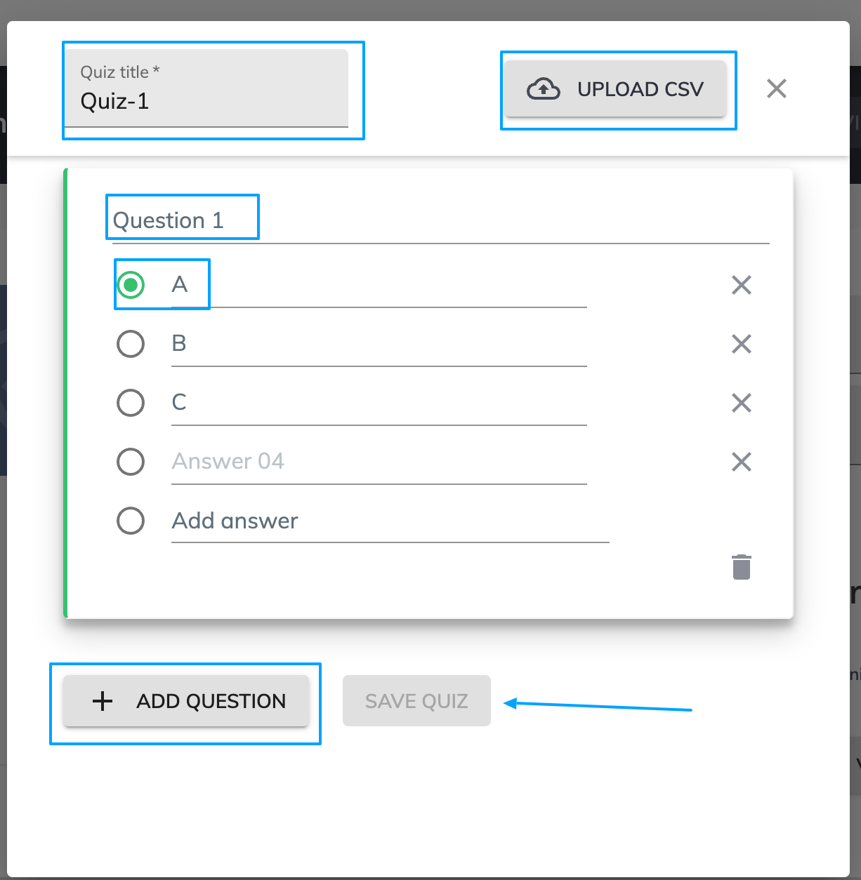 How to Create a Quiz