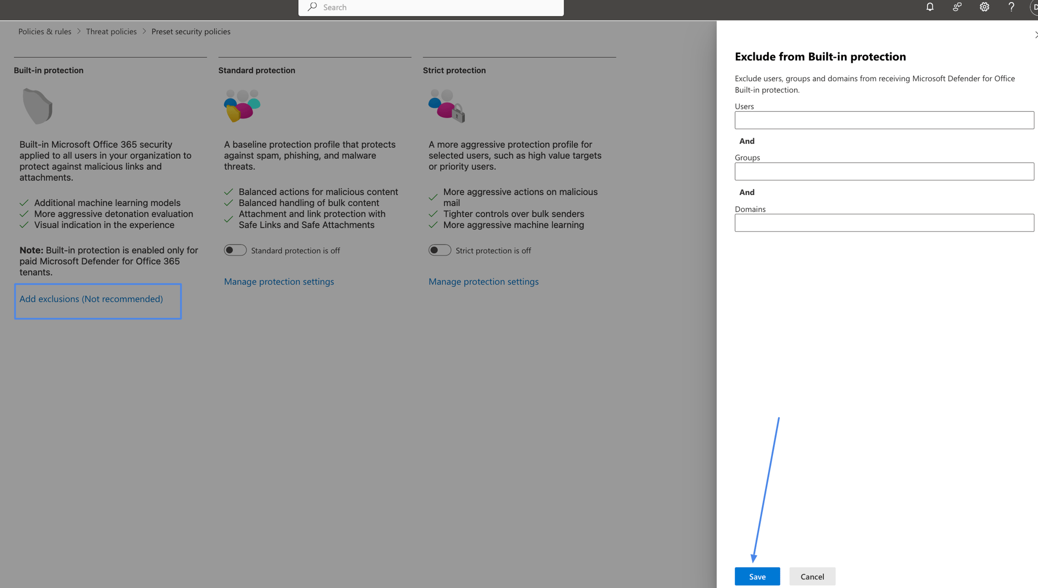 Set up Safe Links Policies in Microsoft Defender for Office 365